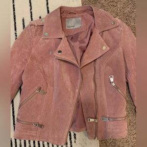 Vero Moda 100% leather moto jacket